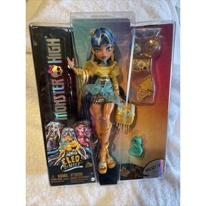 Monster High Cleo De Nile Doll G3 Core Refresh Fashion Doll NEW